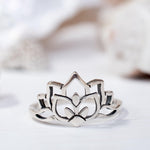 Mandala Ring~ Sterling Silver 925~ SMR058 - Maresia Jewelry