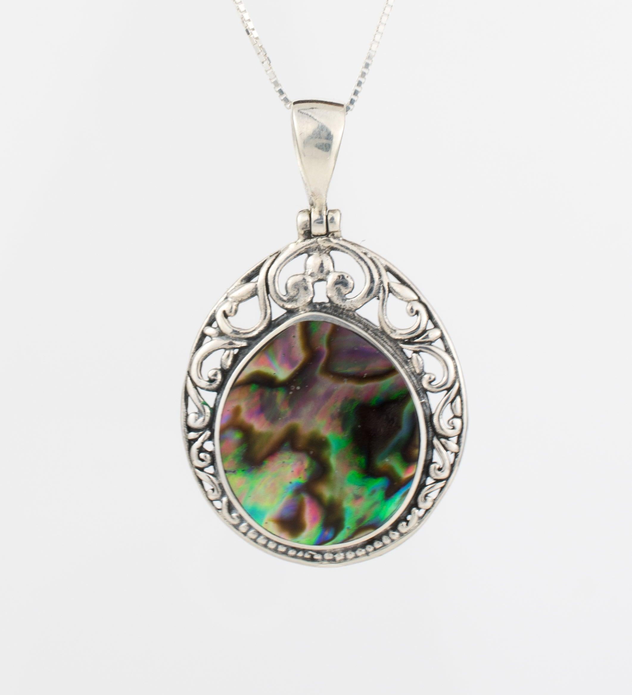 Mari Pendant ~ Abalone ~ Sterling Silver 925 - Maresia Jewelry