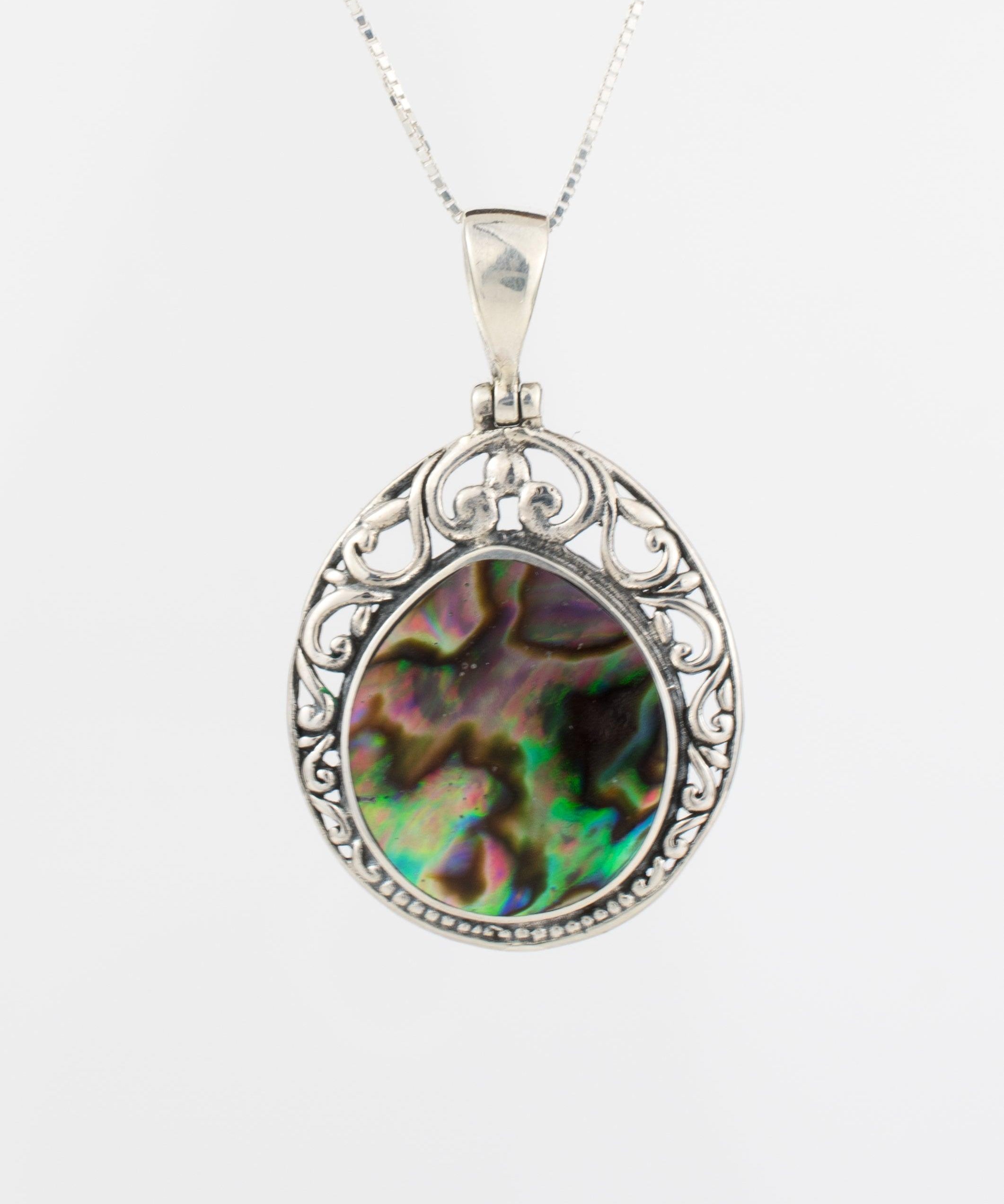 Mari Pendant ~ Abalone ~ Sterling Silver 925 - Maresia Jewelry
