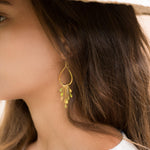 Maria Tear Drop Earrings ~Gold Plated or Silver Plated ~ SME016 - Maresia Jewelry