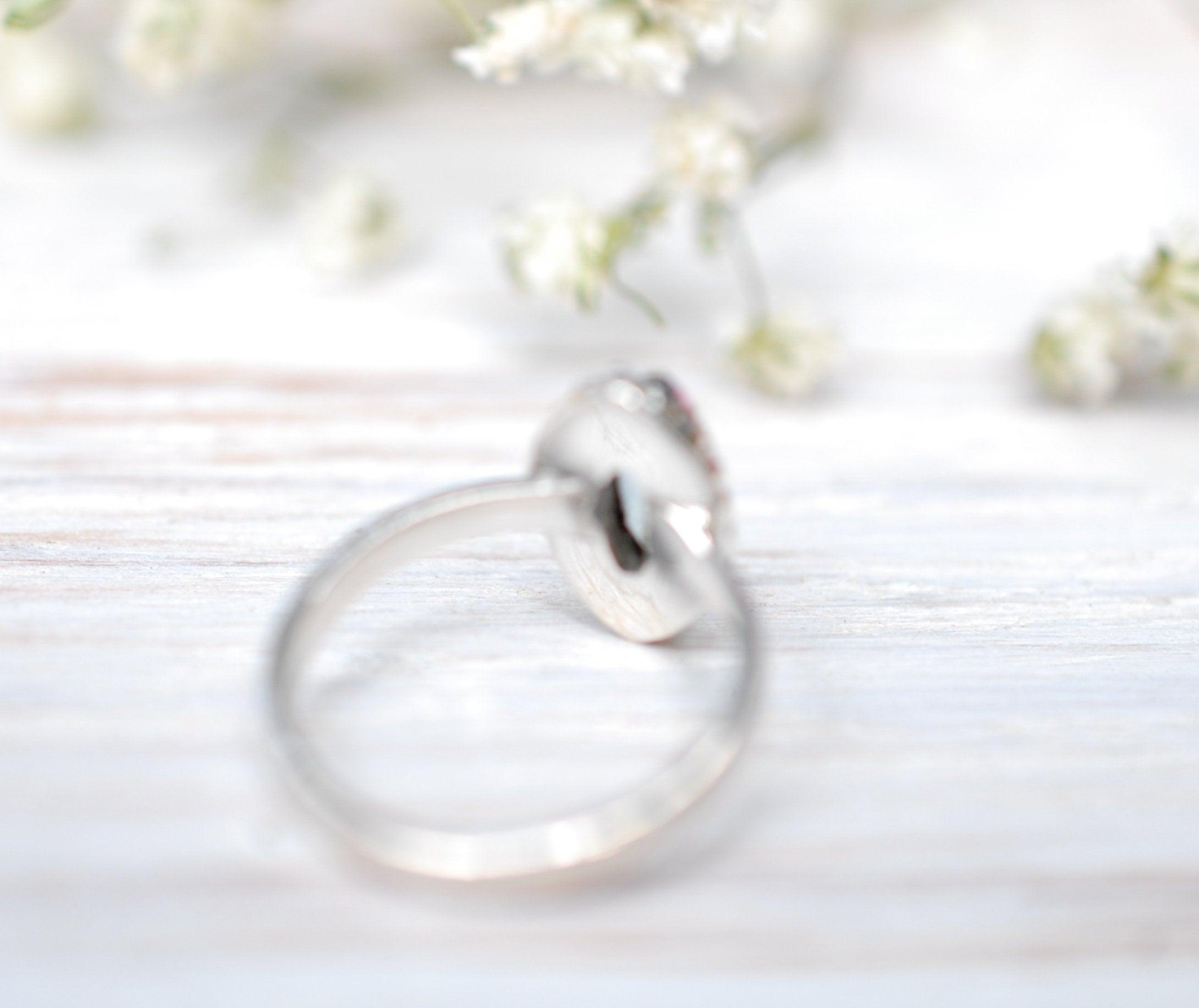 Blue Topaz Ring ~ Sterling Silver 925 ~MR093 - Maresia Jewelry