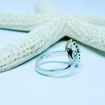Blue Topaz Ring ~ Sterling Silver 925 ~MR093 - Maresia Jewelry