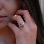 Moonstone Ring ~ Sterling Silver 925 ~MR016 - Maresia Jewelry