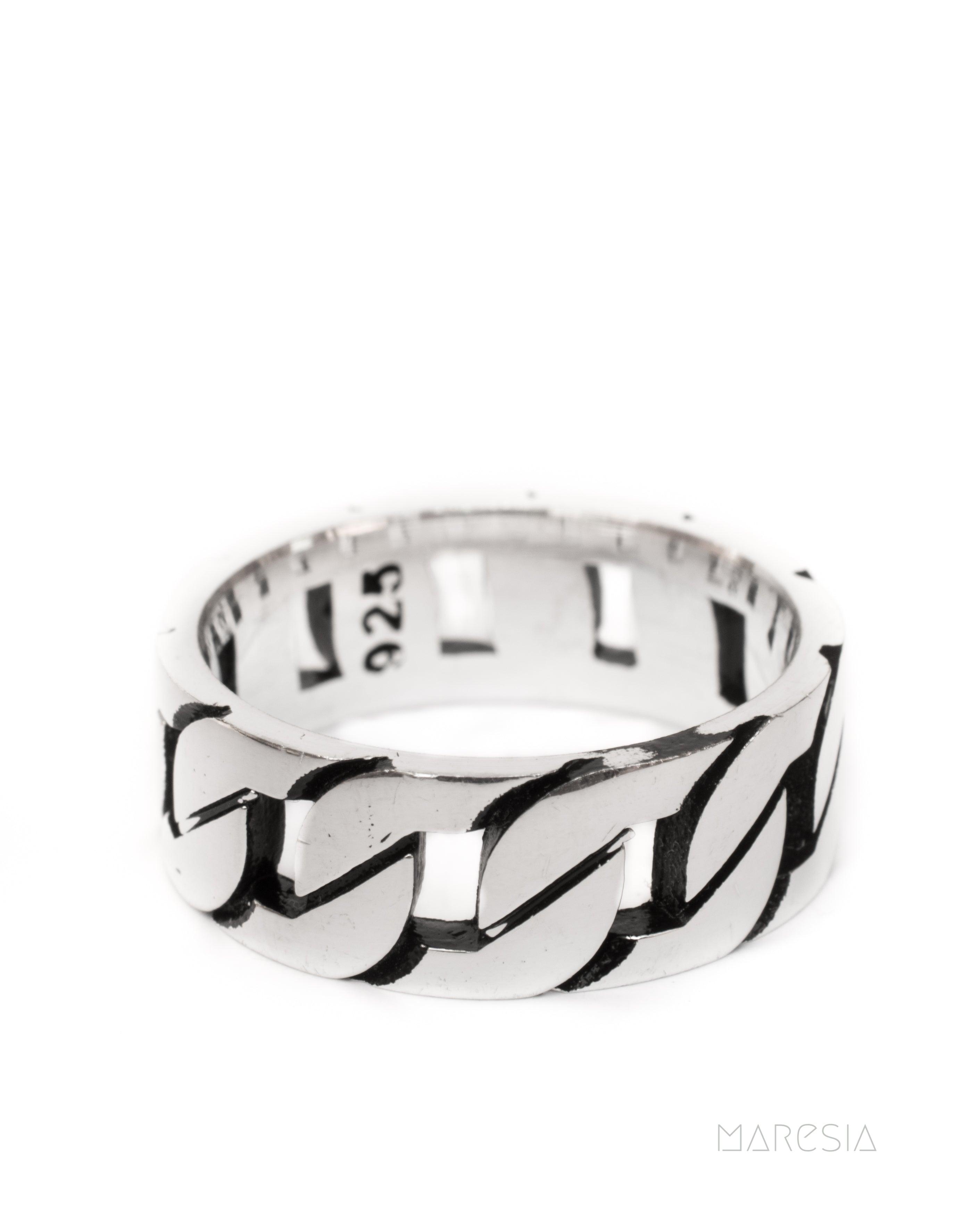 Men's Ring ~ Sterling Silver 925 ~ - Maresia Jewelry