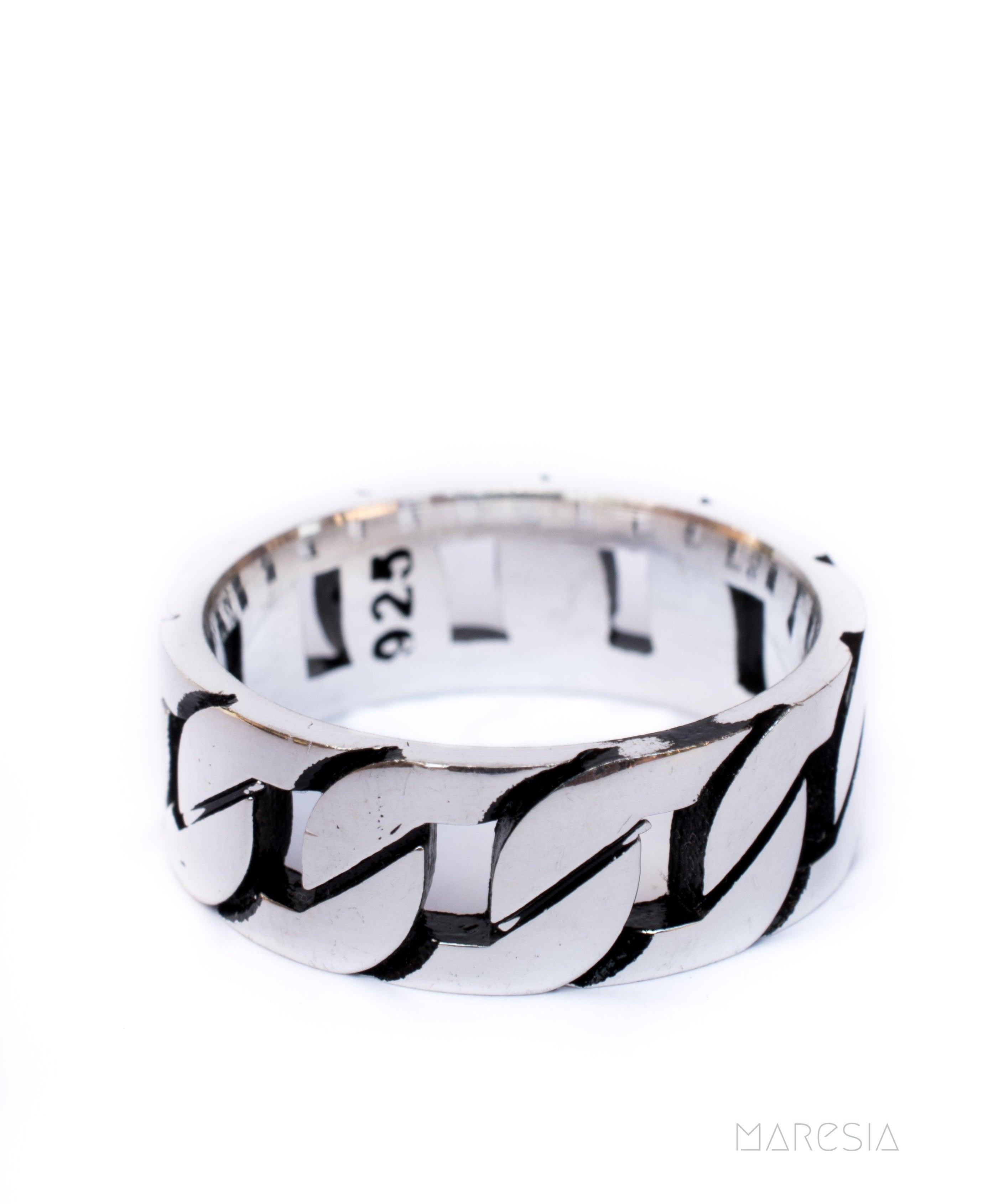 Men's Ring ~ Sterling Silver 925 ~ - Maresia Jewelry