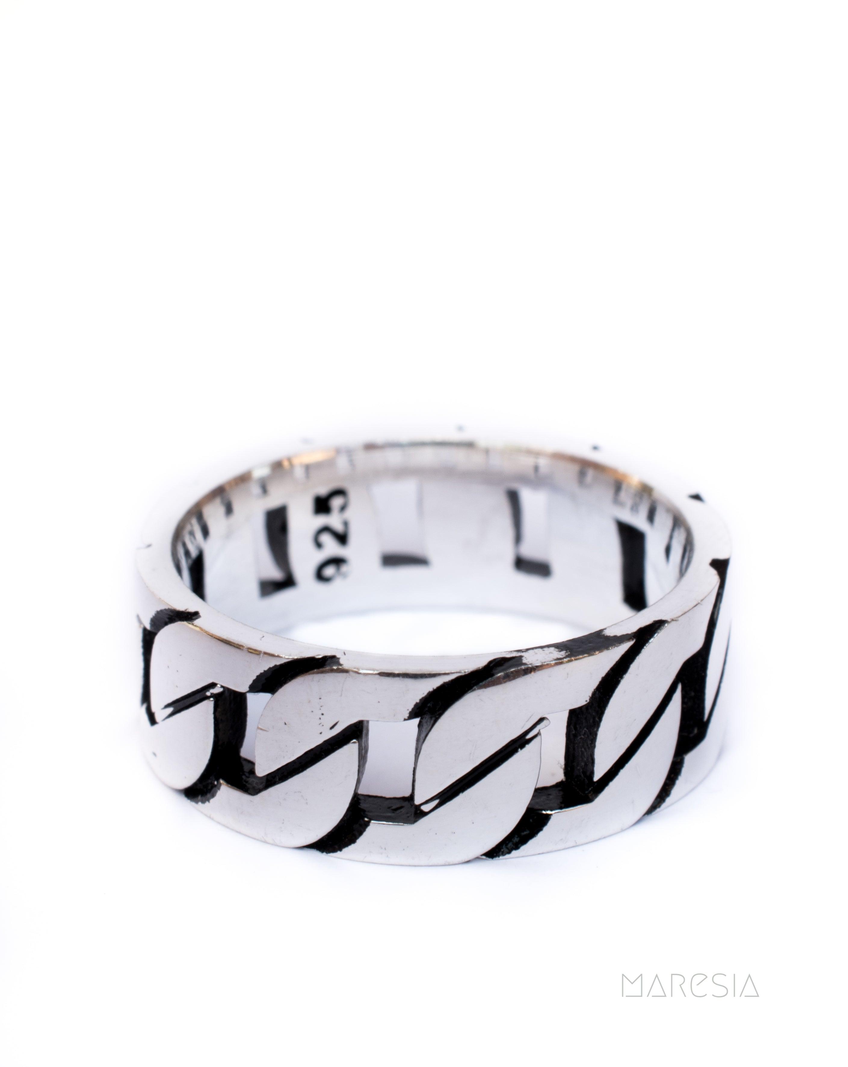 Men's Ring ~ Sterling Silver 925 ~ - Maresia Jewelry