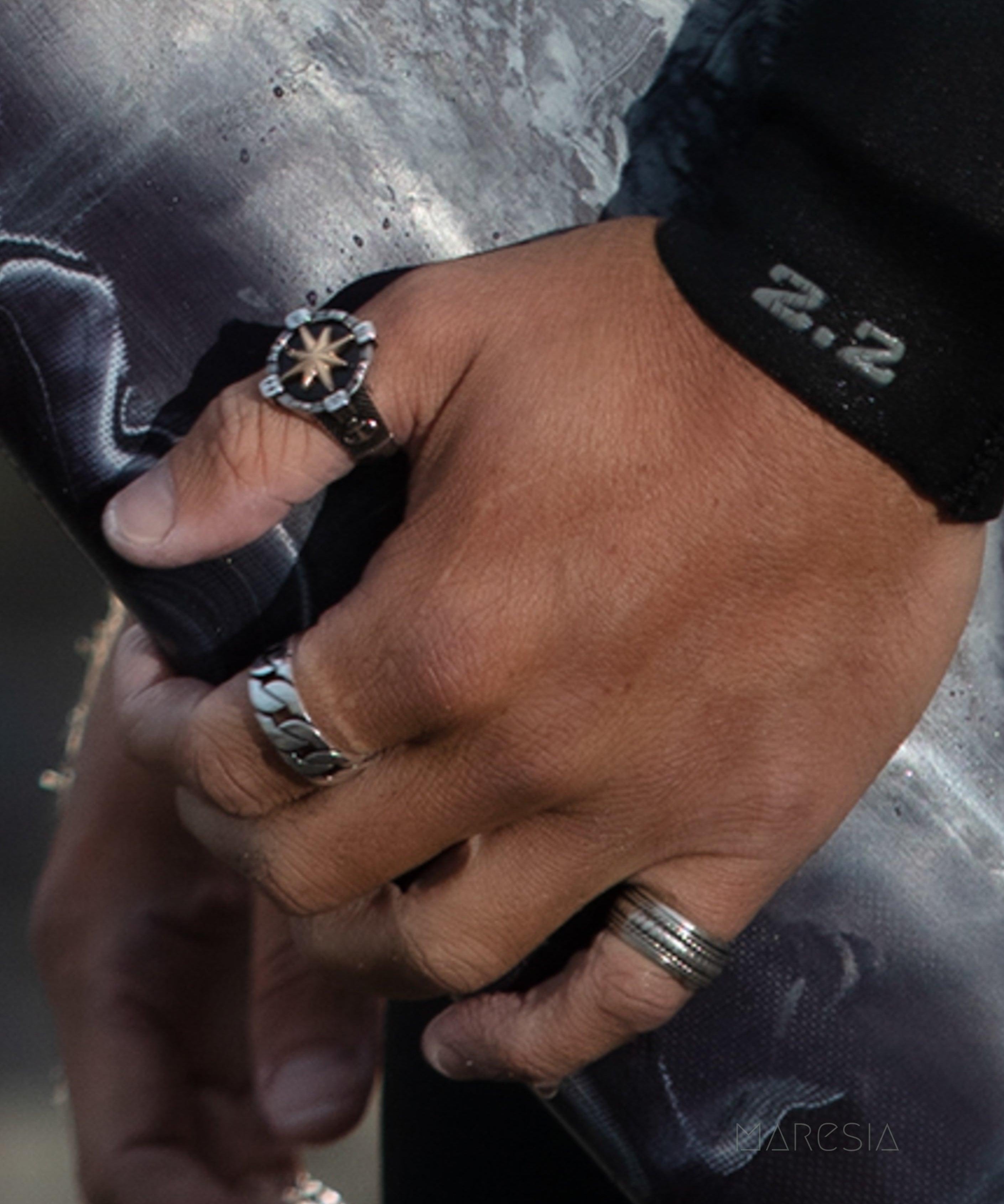 Men's Ring ~ Sterling Silver 925 ~ - Maresia Jewelry
