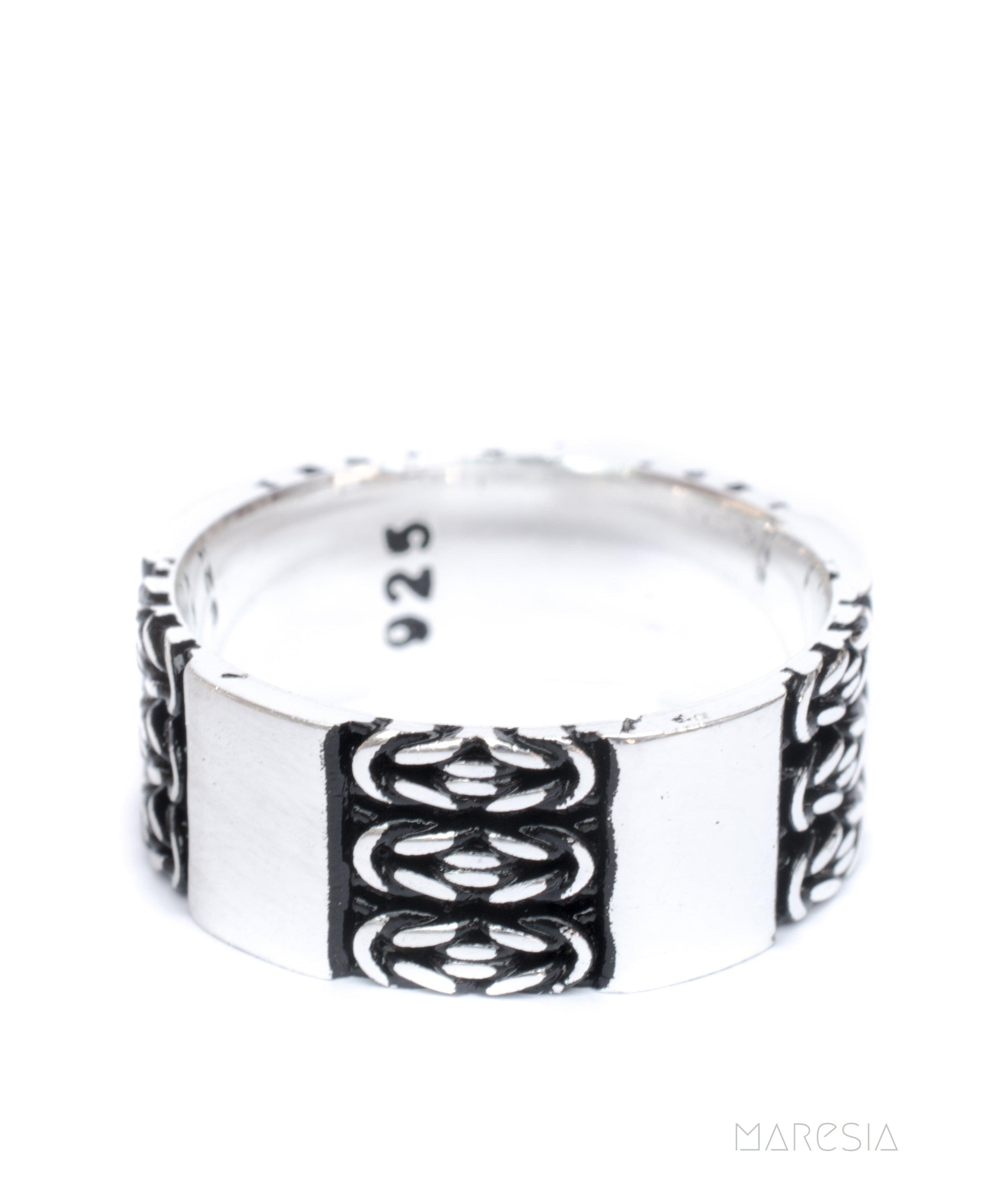 Men's Ring ~ Sterling Silver 925 ~ - Maresia Jewelry