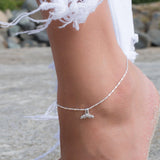 Mermaid Tail Anklet Bracelet ~ Sterling Silver 925 ~ MA002 - Maresia Jewelry