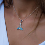 Mermaid Tail Pendant ~ Abalone or Coral ~ Sterling Silver 925 ~SMP006 - Maresia Jewelry