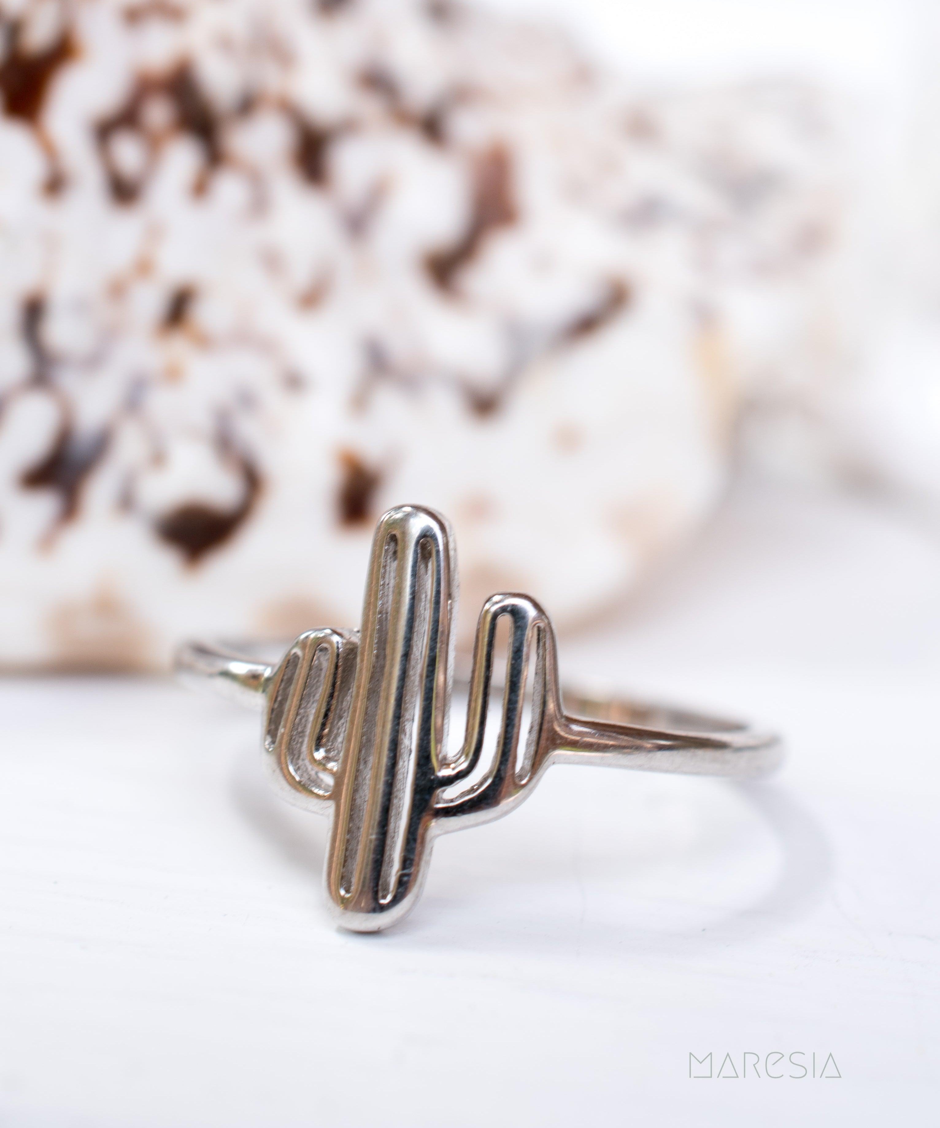 Mojavi Ring~ Sterling Silver 925~ SMR060 - Maresia Jewelry