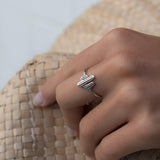 Mojavi Ring~ Sterling Silver 925~ SMR060 - Maresia Jewelry