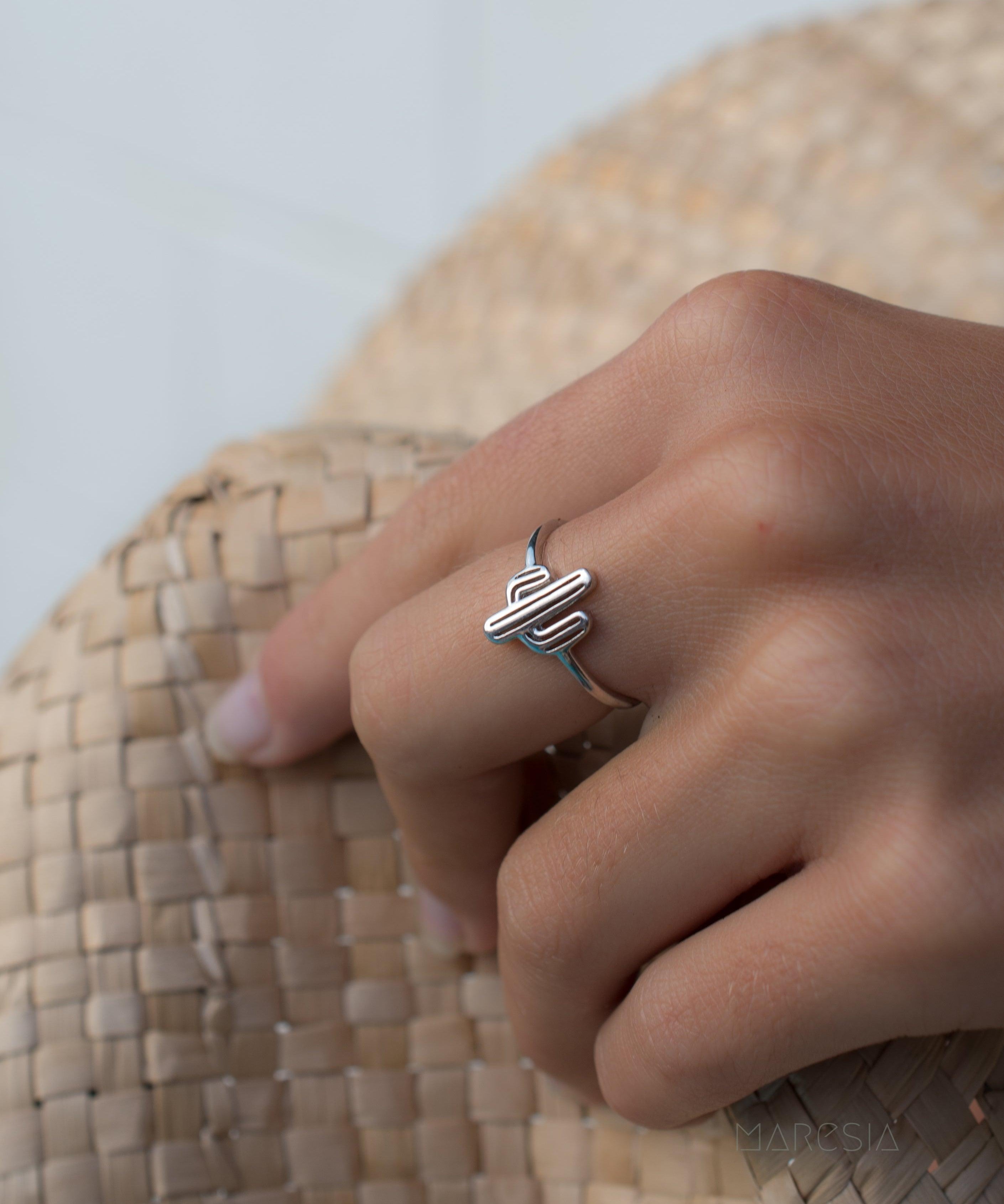 Mojavi Ring~ Sterling Silver 925~ SMR060 - Maresia Jewelry