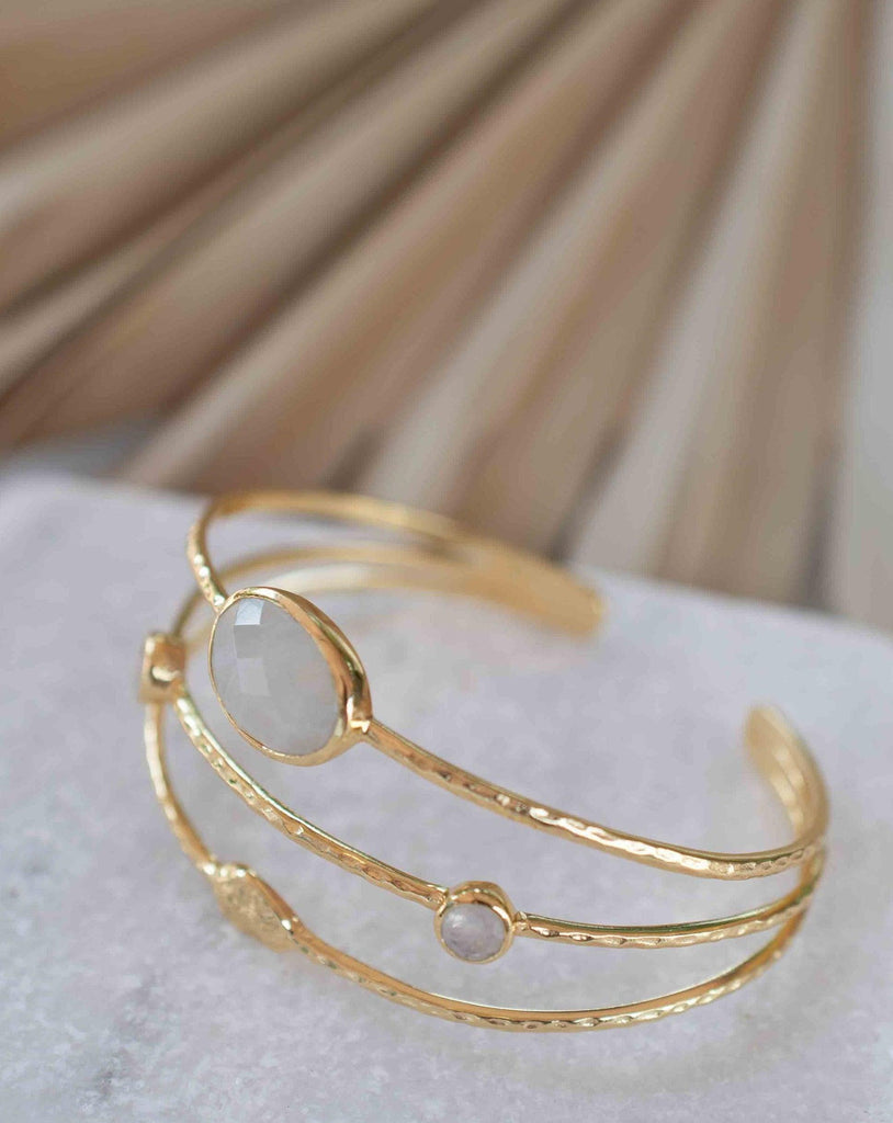 Adjustable bracelet with shops 18K