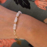 Moonstone Bracelet ~ Gold Filled or Sterling Silver 925 ~ MB018 - Maresia Jewelry