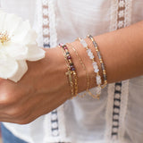 Moonstone Bracelet ~ Gold Filled or Sterling Silver 925 ~ MB018 - Maresia Jewelry