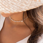 Moonstone Choker ~ Sterling Silver 925 or Gold Filled - Maresia Jewelry