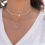 Moonstone Choker ~ Sterling Silver 925 or Gold Filled - Maresia Jewelry