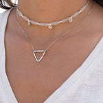Moonstone Choker ~ Sterling Silver 925 or Gold Filled - Maresia Jewelry
