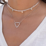 Moonstone Choker ~ Sterling Silver 925 or Gold Filled - Maresia Jewelry