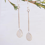 Moonstone Earrings ~ Sterling Silver 925  ~ ME134 - Maresia Jewelry