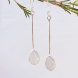 Moonstone Earrings ~ Sterling Silver 925  ~ ME134 - Maresia Jewelry
