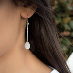 Moonstone Earrings ~ Sterling Silver 925  ~ ME134 - Maresia Jewelry