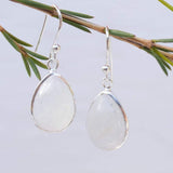 Moonstone Earrings ~ Sterling Silver 925 ~ ME142 - Maresia Jewelry