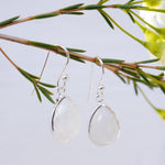 Moonstone Earrings ~ Sterling Silver 925 ~ ME142 - Maresia Jewelry
