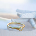 Moonstone Gold Ring ~ Delicate ~ 18k Gold Plated ~ Handmade ~ Gemstone~Statement ~Everyday~ Hippie~Bohemian~June Birthstone~Stackable MR332