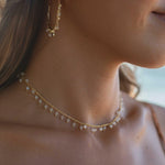 Moonstone Hoop Earrings 18k Gold Plated Earrings ~ Gemstone ~ Post ~Boho design ~ Handmade ~ Jewelry ~ Gift for her ~ ME214