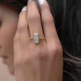 Moonstone Ring ~ 18k Gold Plated ~ MR023 - Maresia Jewelry