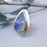 Moonstone Ring ~ Sterling Silver 925 ~ MR075 - Maresia Jewelry