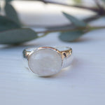 Moonstone Ring ~ Sterling Silver 925 ~MR156 - Maresia Jewelry