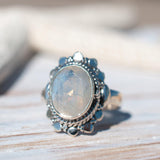 Moonstone Ring ~ Sterling Silver 925 ~ MR175 - Maresia Jewelry