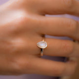 Moonstone Ring ~Sterling Silver 925 ~ MR206 - Maresia Jewelry