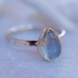 Moonstone Ring ~Sterling Silver 925 ~ MR206 - Maresia Jewelry
