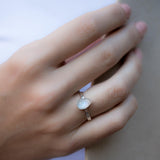 Moonstone Ring ~Sterling Silver 925 ~ MR206 - Maresia Jewelry