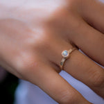 Moonstone Ring~ Sterling Silver 925 ~ MR207 - Maresia Jewelry