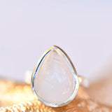 Moonstone Ring ~Sterling Silver 925 ~ MR219 - Maresia Jewelry