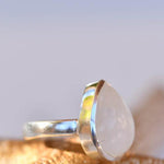 Moonstone Ring ~Sterling Silver 925 ~ MR219 - Maresia Jewelry