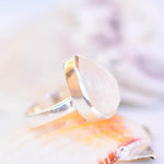 Moonstone Ring ~Sterling Silver 925 ~ MR219 - Maresia Jewelry