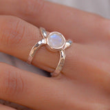Moonstone ~ Sterling Silver 925 ~ MR002 - Maresia Jewelry