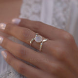 Moonstone ~ Sterling Silver 925 ~ MR002 - Maresia Jewelry