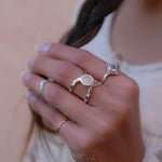 Moonstone ~ Sterling Silver 925 ~ MR002 - Maresia Jewelry