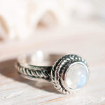 Moonstone ~ Sterling Silver 925 ~MR018 - Maresia Jewelry