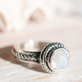Moonstone ~ Sterling Silver 925 ~MR018 - Maresia Jewelry