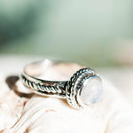 Moonstone ~ Sterling Silver 925 ~MR018 - Maresia Jewelry