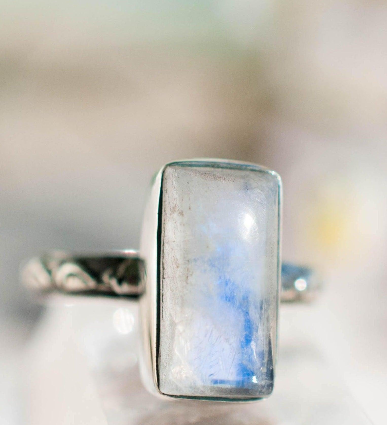 Moonstone ~ Sterling Silver 925 ~MR110 - Maresia Jewelry