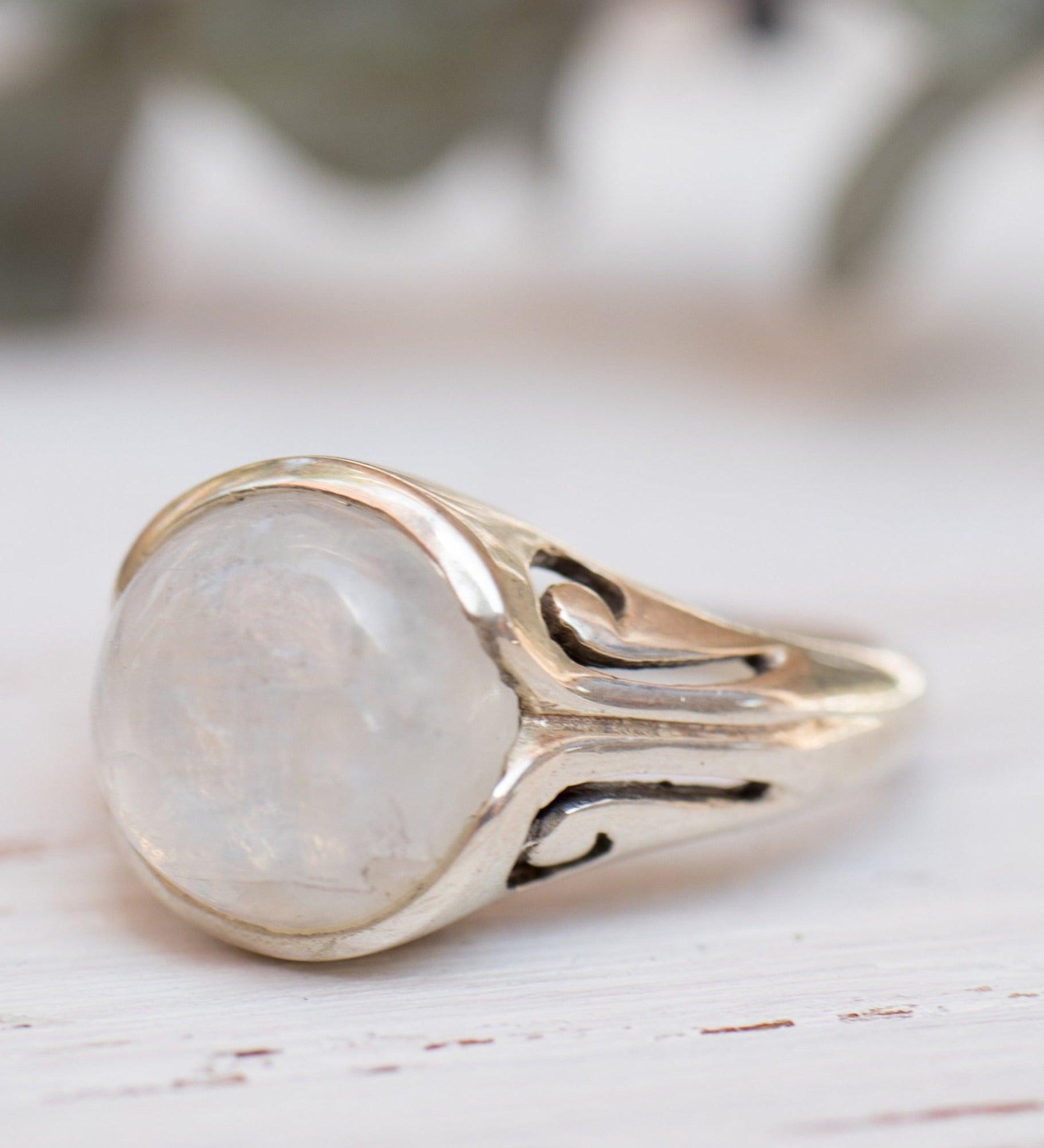 Moonstone ~ Sterling Silver 925 ~ MR120 - Maresia Jewelry